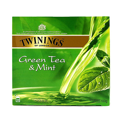 Twining Green Tea  Mint 50 Sachet