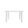 Cosmoplast Rectangular Table White 137x85x70cm