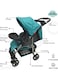 Moon Trek One Fold Stroller, Sea Blue