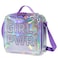 Eazy Kids - 18" School Bag Lunch Bag Pencil Case Set of 3 Girl Power - Purple
