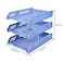 Generic- B2060 Office Desktop File Tray Holder Document Letter Organizer 3 Tier