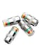 Auto Plus - 4-Piece Car Tire Pressure Monitor Valve Sensor Indicator Set