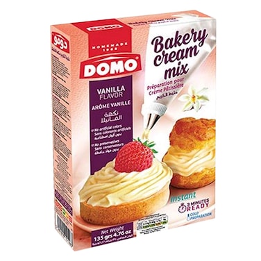 Domo Vanilla Bakery Cream Mix 135g