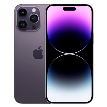 ابل جوال ايفون 14 برو ماكس، 6 جيجابايت رام، سعة 256 جيجابايت، ارجواني داكن