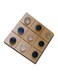 Tic-Tac-Toe Game Toy, Classic Wooden Checkerboard Educational Family Game Toys Set, Portable Casual Tabletop Game for Adults and Kids