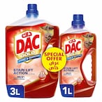 Buy Dac Gold Cleaner + Disinfectant Arabian Oud 3L, 1L Free in Saudi Arabia