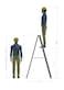 Penguin - Aluminium Double Side-Plastic Top: Steps 7, 2.0mtr