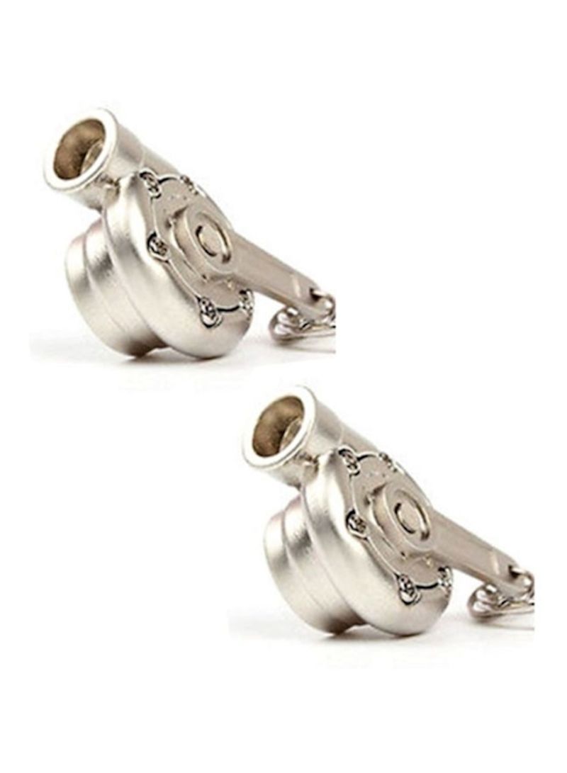Buy Generic 2-Piece Turbo Key Chain Silver Online | Carrefour UAE