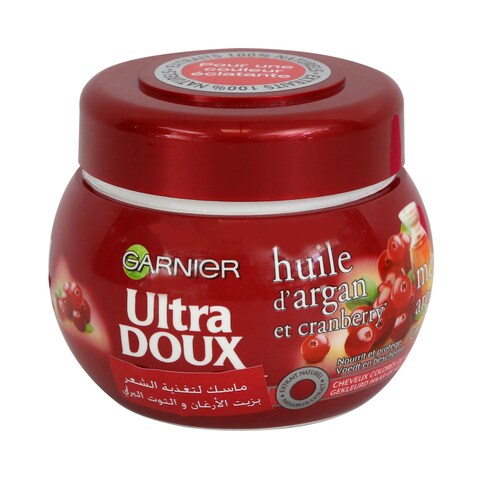 Garnier Ultra Doux Hair Mask Argan Oil &amp; Cranberry 300ml