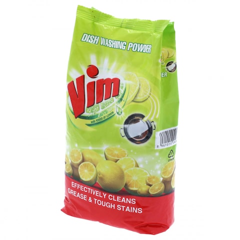 Vim Dishwashing Powder Polybag Lemon 790 gr