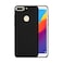 Protective Soft Silicone Case Cover For Huawei y7 2018 Black