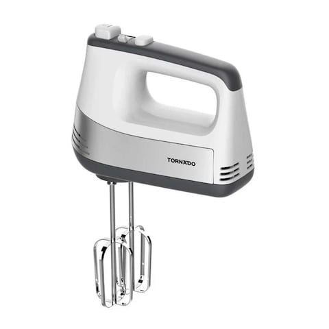 مضرب بيض تورنيدو 500 واط - أبيض - HM-500T