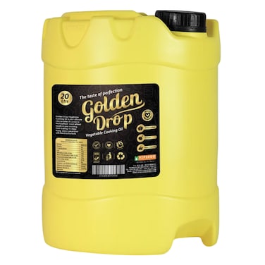 Golden Drop Vegetable Cooking Oil 20L