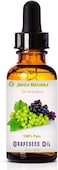Jadole Naturals Grapeseed Oil For Skin, Hair And Massage