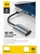 JBQ HDT-01 USB Type-C to HDMI 4K HD Converter, Compact Travel-Friendly Design