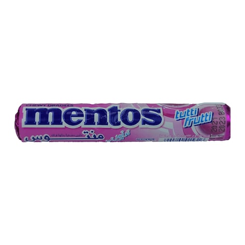 Mentos Tutti Frutti Candy - 29 gm