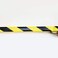 Black Yellow Tape Self Adhesive Warning Tape Durable Waterproof Floor Marking Tape 5CM*33M Caution Barrier Sticky Tapes for Home Warehouse Factory School Construction
