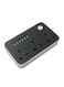 AMTCO 6-Port USB Power Strip (EU Plug) Black 162x 97 x 38millimeter