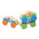 Melissa &amp; Doug First Play Wooden Animal Stacking Cars (3 Pcs)