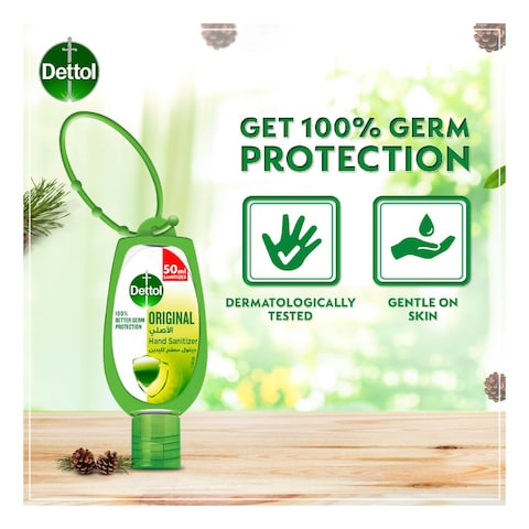 Dettol Original Anti-Bacterial Hand Sanitizer 50ml