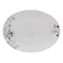 Diva Deco Oval Platter 13 Inch
