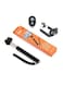 Generic - Selfie Stick With Bluetooth Sutter Remote Black/Silver