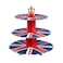 Hootyballoo Union Jack 3 Tier Cake Stand