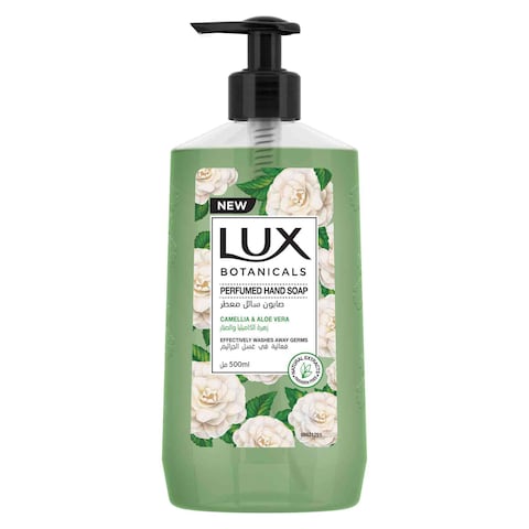 Lux Botanicals Perfumed Hand Wash Camelia &amp; Aloe Vera 500ml