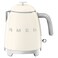 Smeg 50's Style Mini Kettle 1400W KLF05CRUK Cream