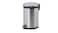 Pedal bin, stainless steel, 12 l
