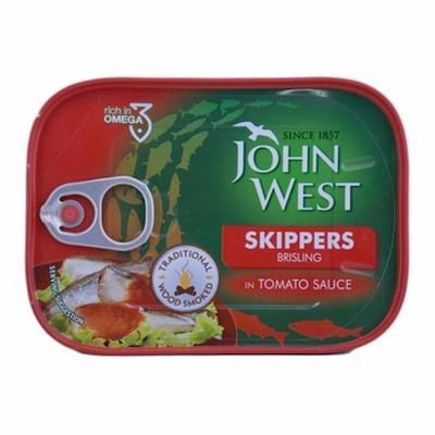 John West Skippers Brisling In Tomato Sauce 106 Gr  - Canned Fish