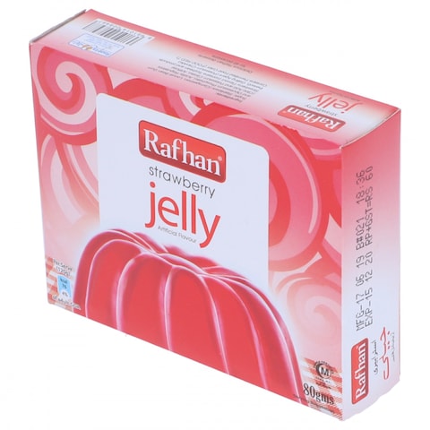 Rafhan Dessert Strawberry Jelly 80 gr