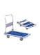 Hu-Lift Platform Trolley White/Blue 740X480X860mm