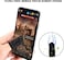 Mobile Game Controller Finger Sleeve Sets [6 Pack], Anti-Sweat Breathable Full Touch Screen Sensitive Shoot Aim Joysticks Finger Set for PUBG/Knives Out/Rules of Survival-Black