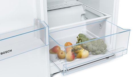 Bosch Serie   4 Free-Standing Fridge, 348Liter 186X60Cm White, KSV36NW30M, Min 1 Year Manufacturer Warranty