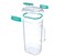 Sistema 2 Liter Juice Jug Klip It Plus Minty Teal