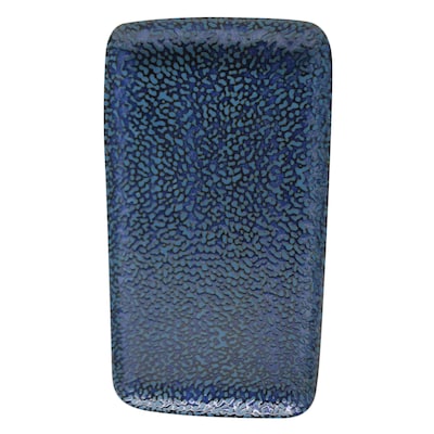 Danny Home Rectangular Plate Blue 9 Inch