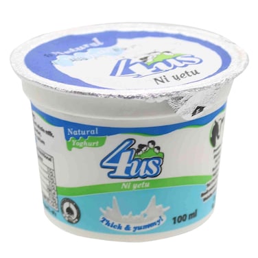 4Us Thick And Yummy Natural Yoghurt 100ml