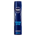 Buy NIVEA MEN Antiperspirant Spray for Men Fresh Active Fresh Scent 200ml in UAE