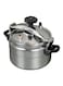 Generic Aluminium Pressure Cooker, Silver/Black 5L