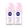 Nivea Deodorant Roll On Female Pearl &amp; Beauty 50mlx2 Pieces