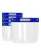 Generic - 5-Piece Protect Eyes And Face Shield With Protective With Elastic Band Clear/Blue 32X22Centimeter