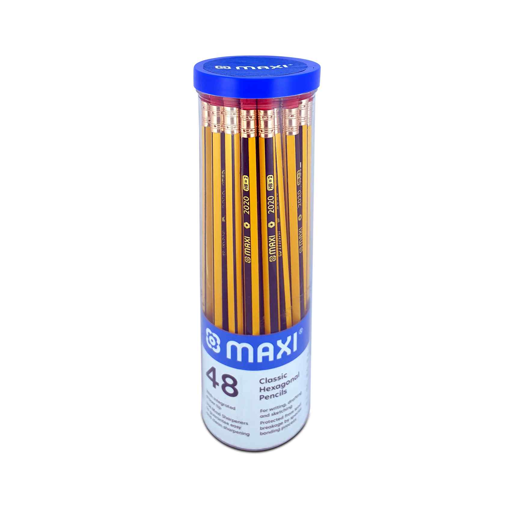 Maxi Classic Hexagonal Pencils MX-LP48J Gold 48 PCS