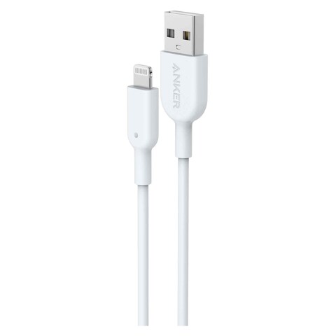 Anker Powerline III Lightning Data Sync Charging Cable 3ft White