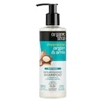 Buy Organic Shop Moroccan Argan And Amla Natural Nourishing Hair Shampoo White 280ml in UAE