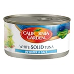 Buy California Garden White Solid Tuna In Water And Salt 170g in UAE