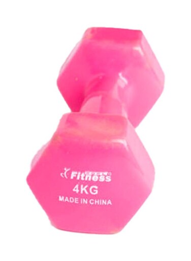 Buy Fitness World Gym Dumbbell 4Kg Online | Carrefour KSA