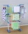 Doreen Three Layer Clothes Rack Hanger With Wheels