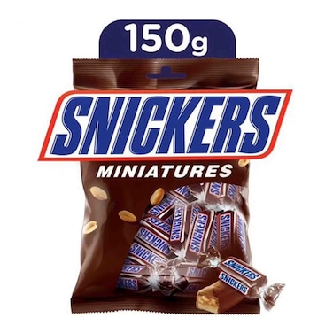 Snickers Chocolate Minis With Peanuts  Caramel