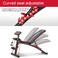 Marshal Fitness Multipurpose Sit Up Fitness Exercise Bench with Weight Preacher Armrest Curl Support-MFDS-S056